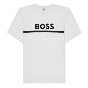 Boss Childrens/Kids Large Logo T-Shirt / White